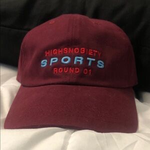 Highsnobiety adjustable Sports Cap